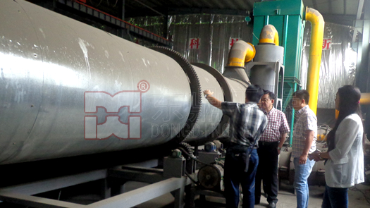 煤炭提質(zhì)實(shí)驗(yàn)現(xiàn)場