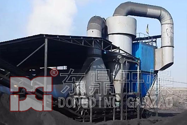 平穩磨合山西華宇煤業煤泥烘干機開足馬力忙生產