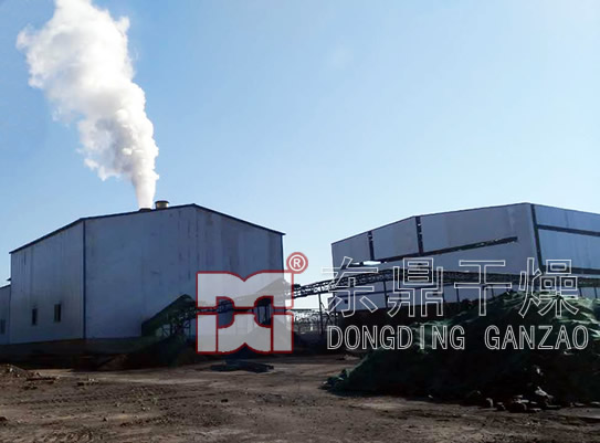 山西凱勝德煤泥烘干機現場