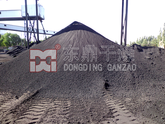 山西煤泥烘干機生產現場