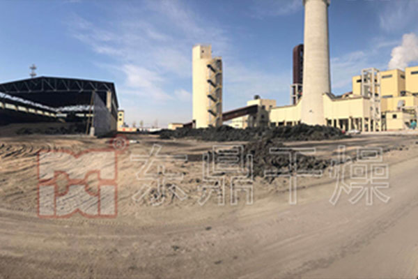 賀我司500噸煤泥烘干機項目進駐山西玉龍投資集團