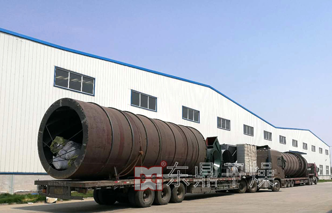 山西大型煤泥烘干機發貨