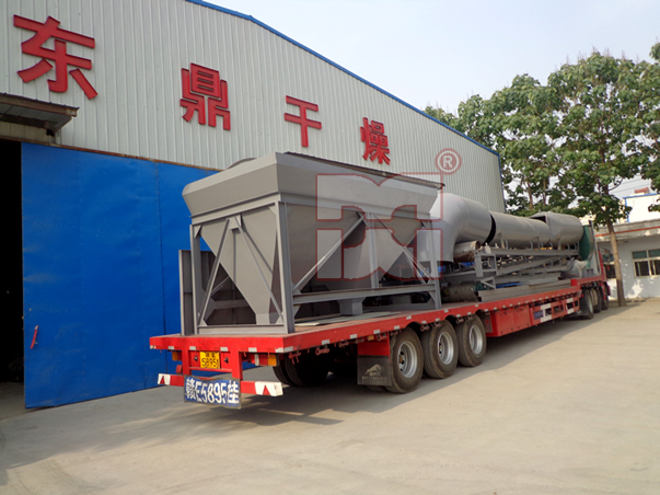 河北煤泥烘干機(jī)發(fā)貨現(xiàn)場(chǎng)